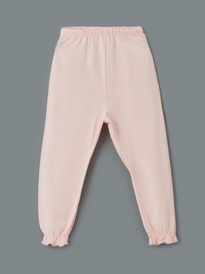 Lc Waikiki Yeni Sezon Beli Lastikli Cicekli Kiz Bebek Pijama Alt - S5L226Z1