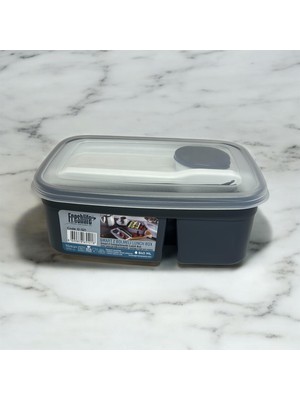 Deyhome Smart 2 Bölmeli Beslenme Kutusu 5pp Gıda Için En Güvenilir Plastik