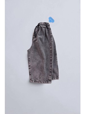 La Ciel Paris Balon Denim Pantolon - Füme