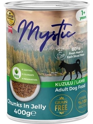 Kuzulu Tahılsız Yetişkin Köpek Konservesi 400 gr x 12 Adet