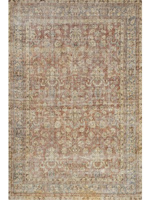 Hali.Net 80x150 cm Bej Modern Etnik Vintage Halı | Mutfak Balkon Salon Halısı | Hav Vermez Leke Tutmaz | SRK_VİNTAGE-153