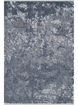 Hali.Net 80x150 cm Antrasit Dijital Baskı Etnik Patchwork Halı | Mutfak Balkon Salon Halısı | Hav Vermez Hipoalerjenik | HALN-HLN1801