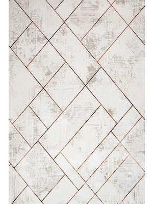 Hali.Net 140x200 cm Bej Safir Pamuk Yıkanabilir Etnik Halı | Yatak Odası Çocuk Odası Salon Halısı | Leke Tutmaz Hipoalerjenik Çabuk Kuru | CREA_SAFİR-17307