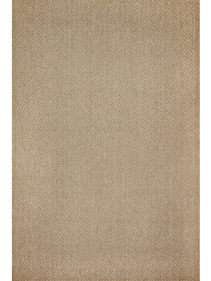 Bespoky 120x120 cm Bej Düz dokulu Doğal Yıkanabilir Halı | Yatak Odası Çocuk Odası Halısı | Leke Tutmayan, Kaymaz | 9032BKJ-DAİRE