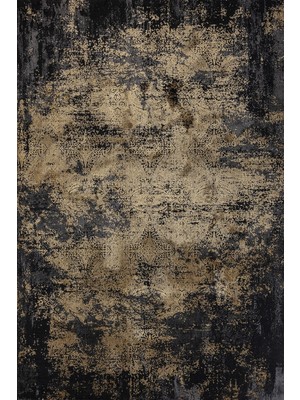Bespoky 80x150 cm Tiera Etnik Modern Yıkanabilir Halı | Mutfak Balkon Yatak Odası Halısı | Leke Tutmayan Kaymaz | GM_TİERA-12892GL