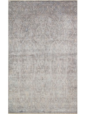 Centennial Klasik Gri Modern Desenli Akrilik Hav Vermeyen Leke Tutmayan Kolay Temizlenen Yumuşak El Dokuma Salon Yolluk Halı