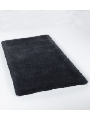 Antrasit Düz Etnik Modern Desenli Hav Vermeyen Leke Tutmayan Kolay Temizlenen Yumuşak Makine Salon Yolluk Mutfak Halı