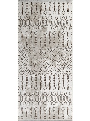 Hali.Net 120x120 cm Krem Karamel Modern Lüks Halı | Yatak Odası Çocuk Odası Salon Halısı | Hav Vermez Leke Tutmaz | TOKYO-1705