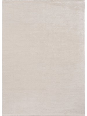 Kanika Düz Bej Viskon Dikdörtgen Modern Desenli Akrilik Hav Vermeyen Leke Tutmayan Kolay Temizlenen Yumuşak Makine Salon Yolluk Mutfak Halı