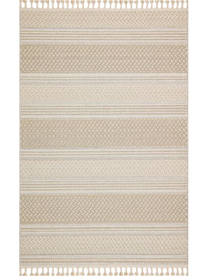 Hali.Net 80x150 cm Bej Halı | Salon Mutfak Halısı | Hav Vermez Leke Tutmaz | Hav Vermez Leke Tutmaz