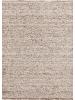 Nehal Modern Kahverengi Polyester Dikdörtgen Modern Desenli Akrilik Hav Vermeyen Leke Tutmayan Kolay Temizlenen Yumuşak Makine Salon Yolluk Mutfak Halı