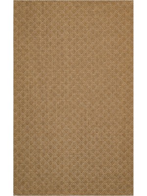 Hali.Net 100x200 cm Kahverengi Eko Modern Halı | Balkon Halısı Mutfak Koridor Halı | Hav Vermez Leke Tutmaz