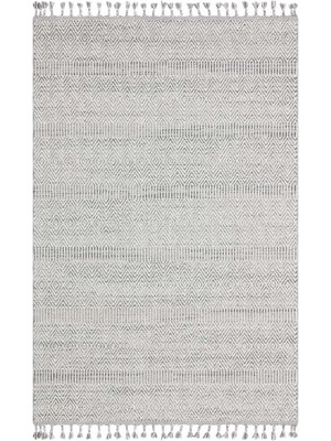 Hali.Net 100x150 cm Gri Eko Modern Halı | Mutfak Balkon Salon Halısı | Hav Vermez Leke Tutmaz