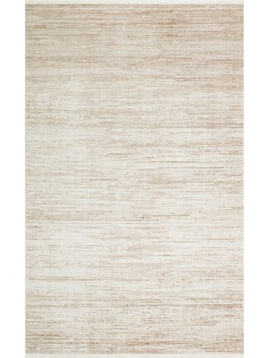 Bej Geçişli Etnik Modern Desenli Akrilik Hav Vermeyen Leke Tutmayan Kolay Temizlenen Yumuşak Makine Salon Yolluk Mutfak Halı