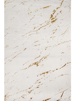 Bespoky 80x150 cm Krem Stn Modern Stone Yıkanabilir Halı | Mutfak Balkon Yatak Odası Halısı | Leke Tutmayan Kaymaz | STN_SCALA-009A