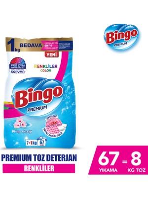 Bingo Matik Premium Renkli 8 kg