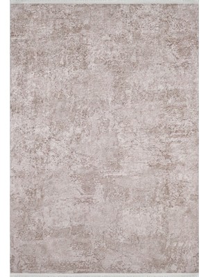 Hali.Net 80x150 cm Bej Kahve Soyut Modern Soyut Halı | Salon Mutfak Halısı | Hav Vermez Hipoalerjenik | HALN-HLN1885
