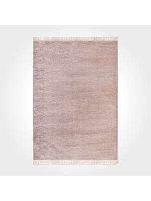 Bespoky 80x150 cm Krem Azade Modern Etnik Yıkanabilir Halı | Mutfak Balkon Yatak Odası Halısı | Leke Tutmayan Kaymaz | AZADE-8201S