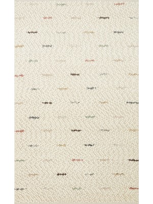 Mississippi Modern Gri Yün Dikdörtgen El Dokuma