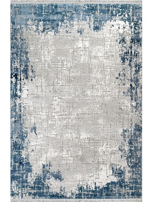 Bespoky 120x180 cm Gri Yıkanabilir Halı | Yatak Odası Çocuk Odası Halısı | Leke Tutmayan, Kaymaz | SOFT-715