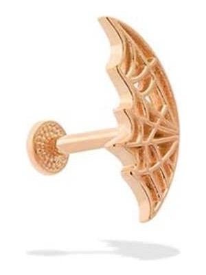 Yarı Örümcek Ağı Tragus Piercing