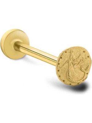 Vintage Deniz Kızı Küçük Tragus Piercing