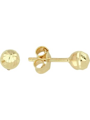 Çizgili Top Çocuk Küpesi