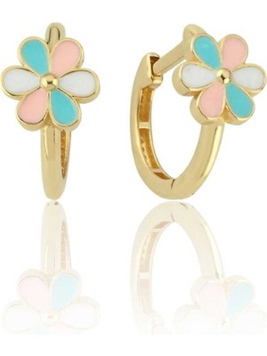 Colours Papatya Halka Çocuk Küpesi