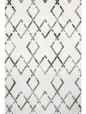 Bespoky 80x150 cm Krem Royal Modern Yıkanabilir Halı | Mutfak Balkon Yatak Odası Halısı | Leke Tutmayan Kaymaz | CREA_ROYAL-14902