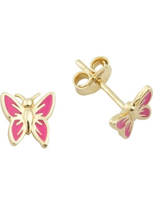 Kelebek Çocuk Küpesi