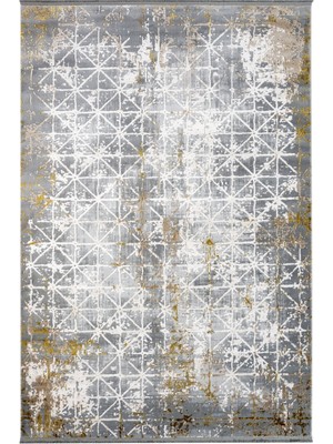 Bespoky 80x150 cm Kahverengi Artex Modern Klasik Yıkanabilir Halı | Mutfak Balkon Yatak Odası Halısı | Leke Tutmayan Kaymaz | ARTEX-5852B