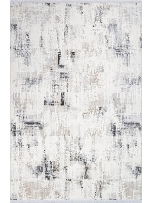 Hali.Net 120x180 cm Gri Safir İskandinav Modern Nordik Halı | Yatak Odası Çocuk Odası Salon Halısı | Hav Vermez Leke Tutmaz | SAFİR-17354K