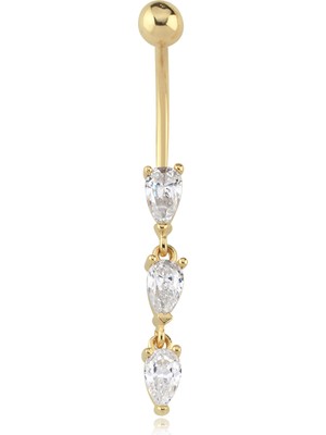 Cherry By Özkonak Triple Markiz Göbek Piercing