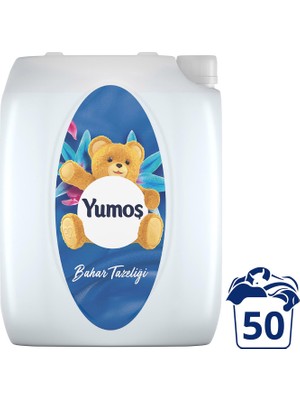 Yumoş 5 Lt Çamaşır Yumuşatıcısı Bahar Tazeliği ile 50 Yıkama Yumuşaklık Avantajı Sunar