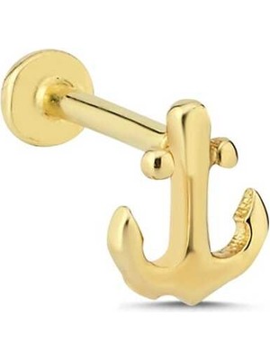 Düz Çapa Model Tragus Piercing