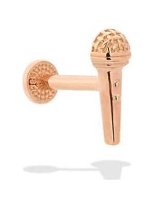 Mikrofon Motifli Minimal Tragus Piercing