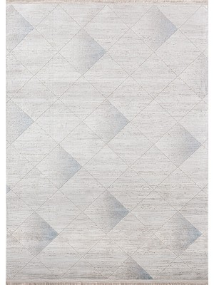 Bespoky 80x150 cm Gri Gloria Modern Yıkanabilir Halı | Mutfak Balkon Yatak Odası Halısı | Leke Tutmayan Kaymaz | GLORİA-GLO02