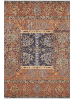Hali.Net 80x150 cm Siyah Dijital Baskı Etnik Patchwork Halı | Mutfak Balkon Salon Halısı | Hav Vermez Hipoalerjenik | HALN-HLN1864