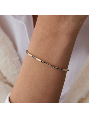 Navy Blue Rod Kadın Bileklik