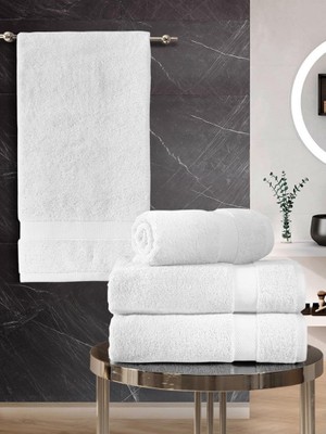 Arel Pamuklu Havlu Seti SIYAH-50X100