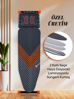 Cıngıllıoğlu CM-610 Yeni Tasarım Sahra Lux Ütü Masası