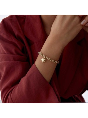 Desenli Bombe Kalpli Bileklik