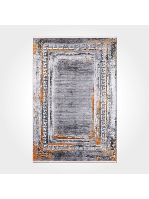 Hali.Net 120x180 cm Gri Yıkanabilir Halı | Yatak Odası Çocuk Odası Halısı | Leke Tutmaz Hipoalerjenik | Leke Tutmaz Hipoalerjenik
