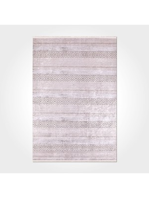 Hali.Net 120x120 cm Krem Yıkanabilir Halı | Yatak Odası Çocuk Odası Halısı | Leke Tutmaz Hipoalerjenik | Leke Tutmaz Hipoalerjenik