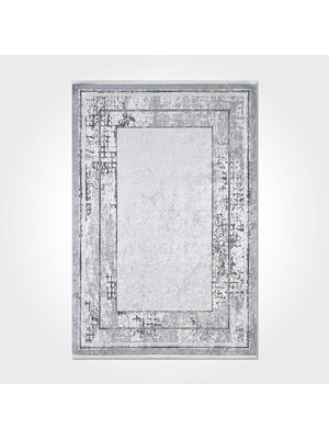 Hali.Net 120x120 cm Gri Yıkanabilir Halı | Yatak Odası Çocuk Odası Halısı | Leke Tutmaz Hipoalerjenik | Leke Tutmaz Hipoalerjenik