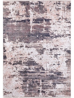 Nijnitagil Bej Modern Etnik Desenli Makinada Yıkanabilir Hav Toz Vermez Leke Tutmayan Kaymaz Taban Dijital Makine Baskı Salon Yolluk Mutfak Halı