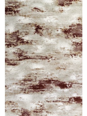 Bespoky 80x150 cm Krem Krm Modern Lüks Yıkanabilir Halı | Mutfak Balkon Yatak Odası Halısı | Leke Tutmayan Kaymaz | KRM_SOFT-759