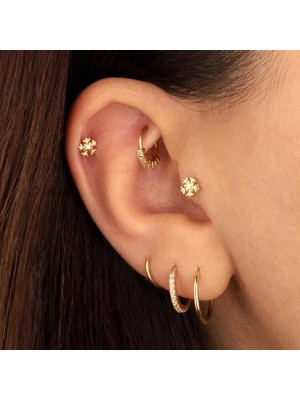Kar Tanesi Tragus Piercing
