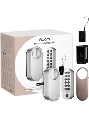 Aqara Akıllı Kapı Kılıdı U200 Grı EL-D02D-S