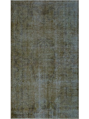 Atina Kahverengi Eskitme Yün Modern Desenli Yün Hav Toz Vermez Leke Tutmayan Salon Yolluk Mutfak El Dokuma Halı